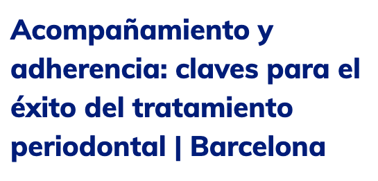 nuevo curso de tratamiento periodontal en barcelona 2026