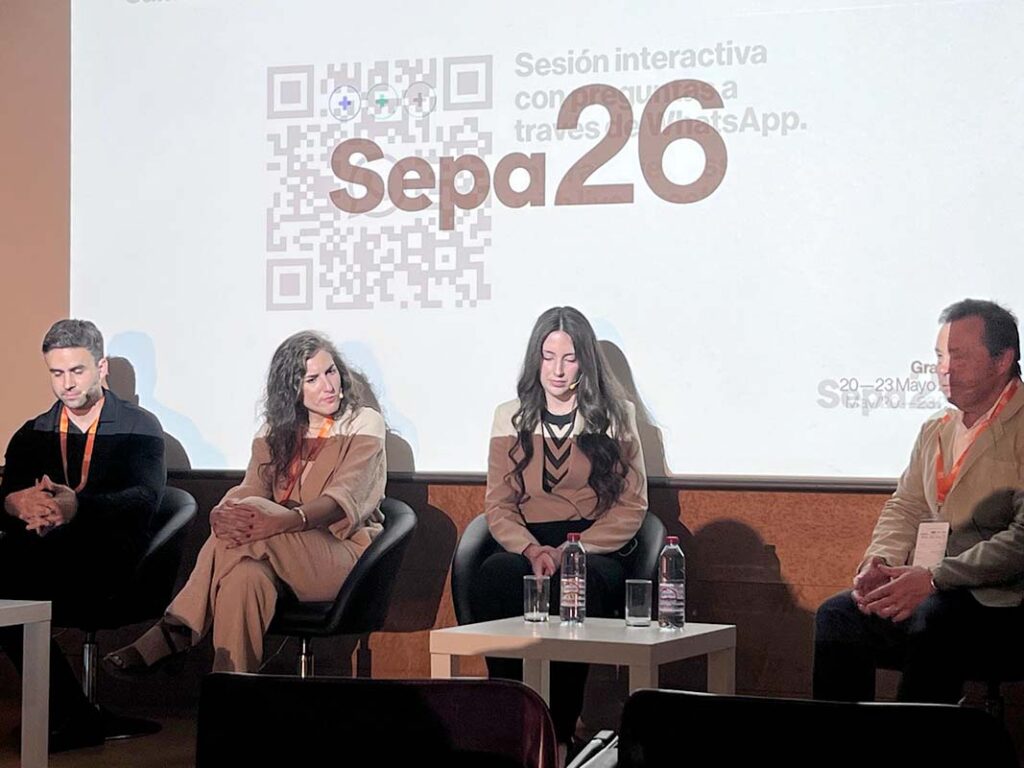 La Dra. riera, tras su ponencia en sepa 26