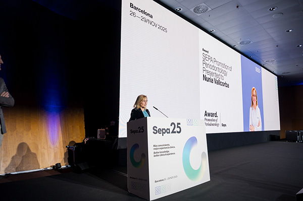 SEPA 25 Discurso nuria vallcorba award Promotion of periodontology