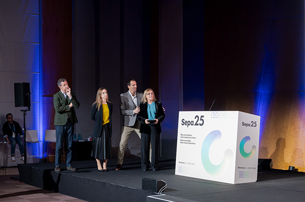 SEPA 25 Premio Promotion of periodontology nuria vallcorba